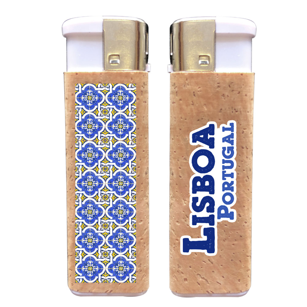 Lighter with cork