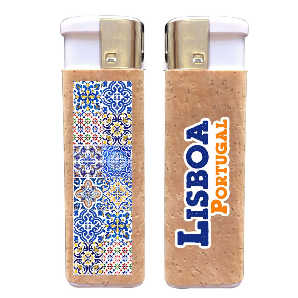 Lighter with cork