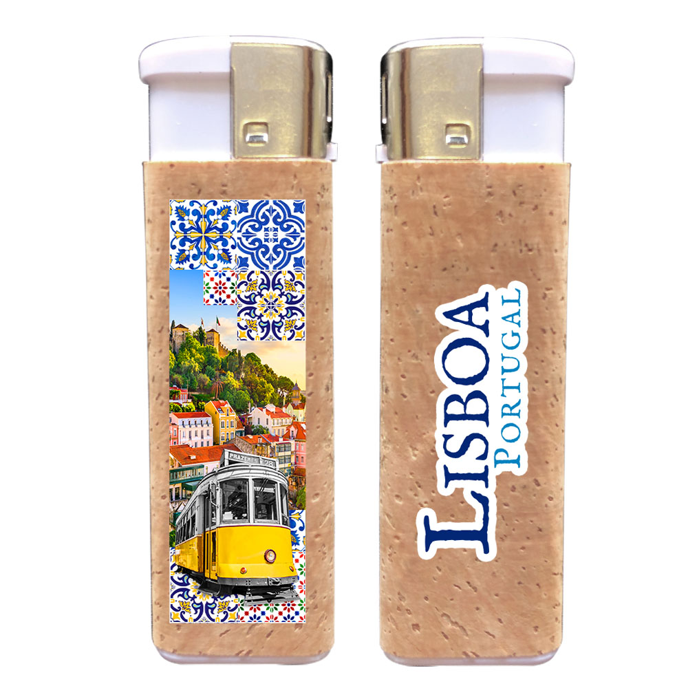 Lighter with cork