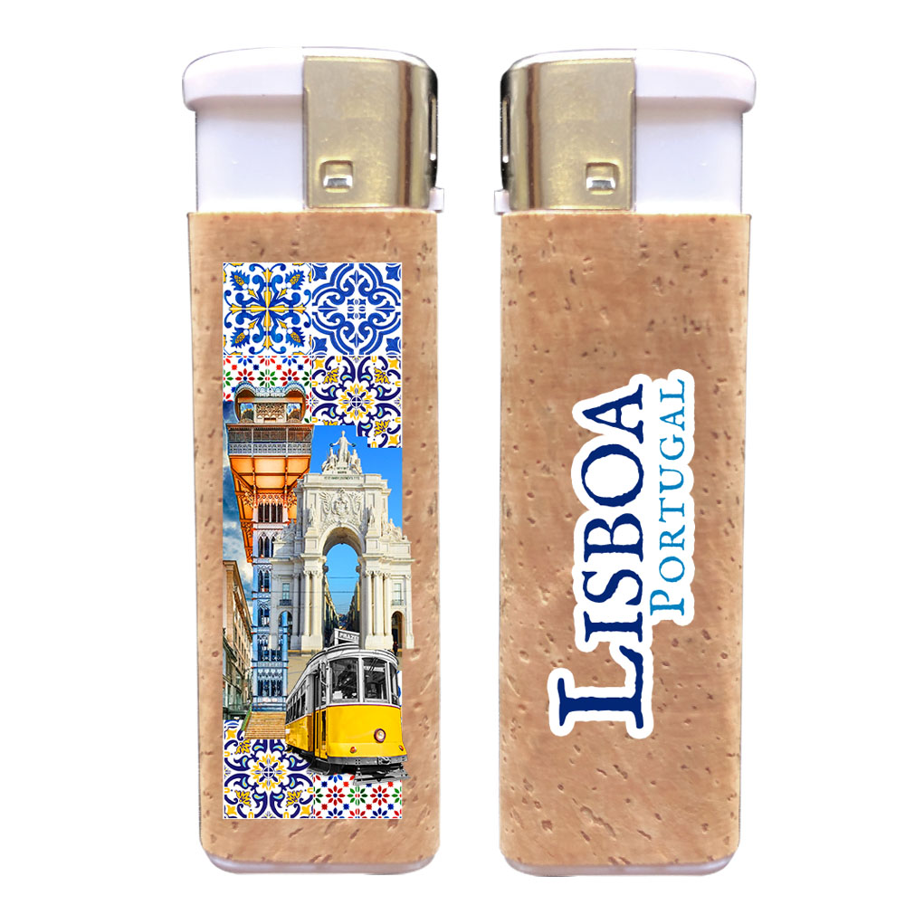 Lighter with cork