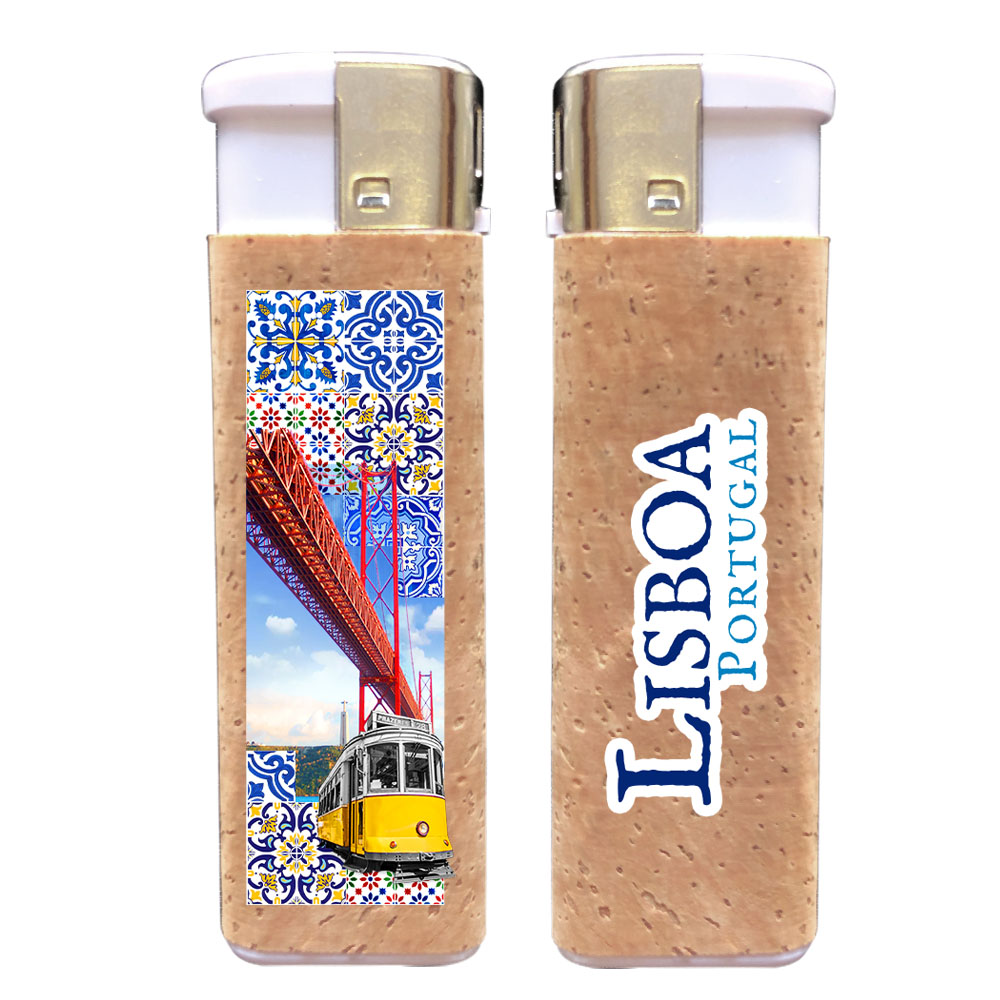Lighter with cork