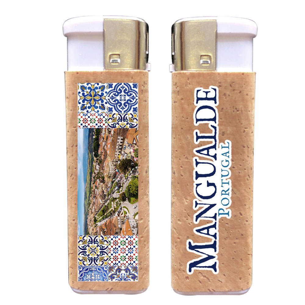Lighter with cork