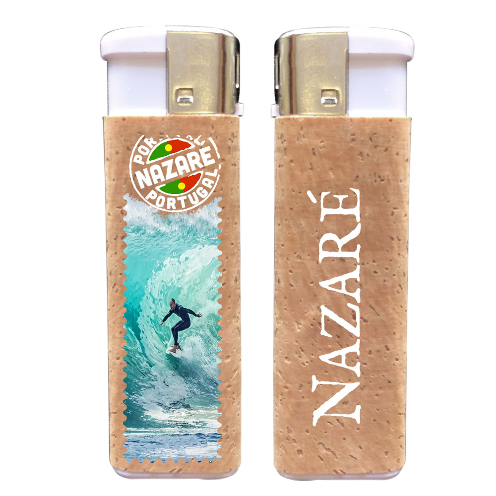 Lighter with cork