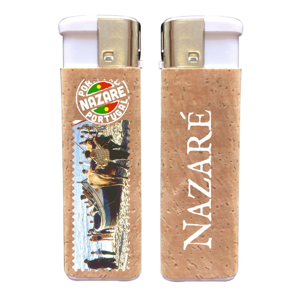 Lighter with cork