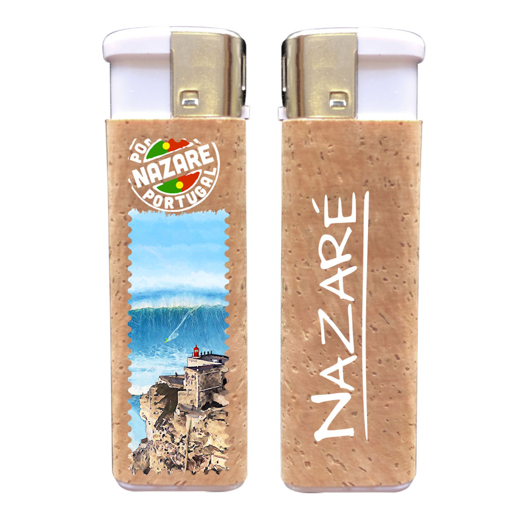 Lighter with cork