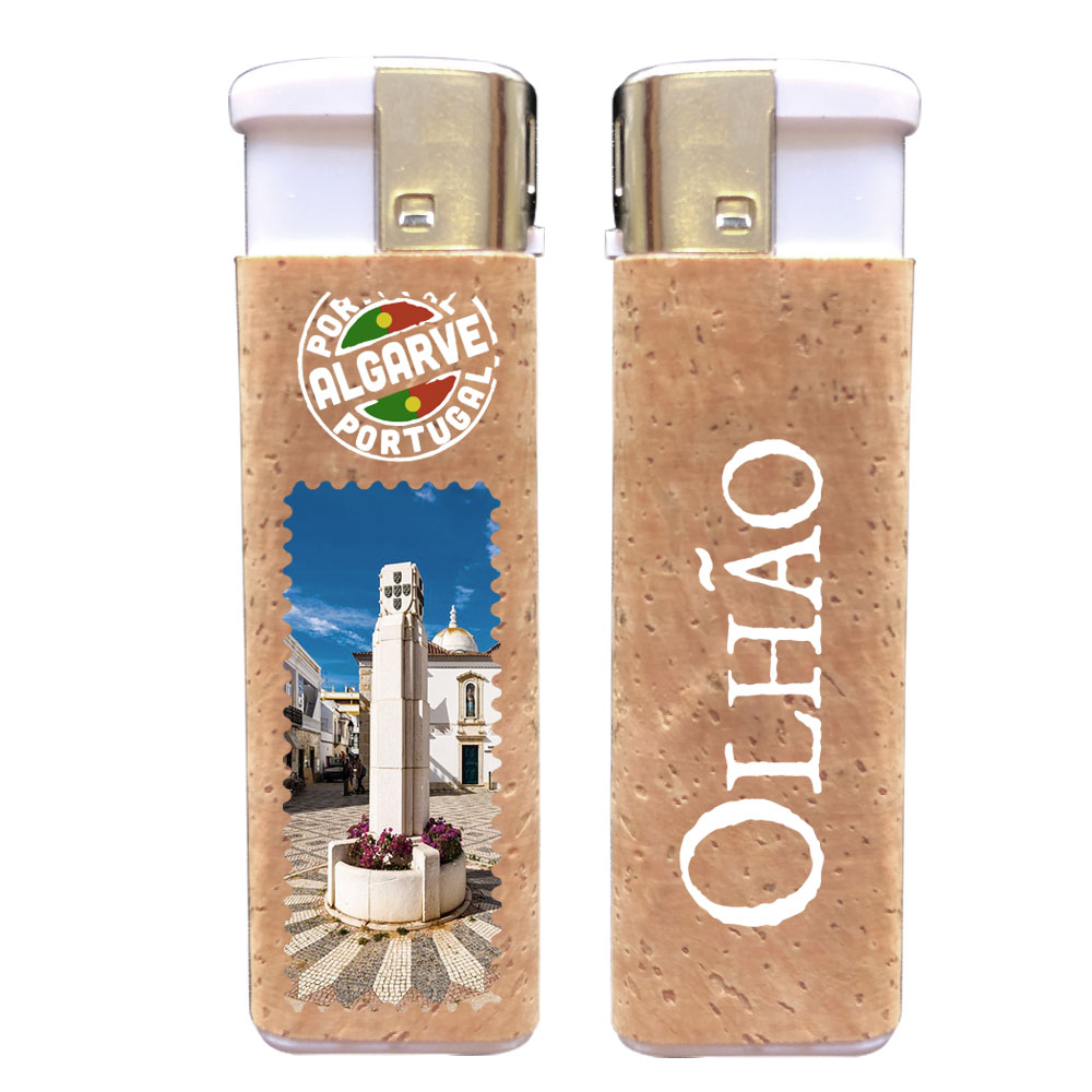 Lighter with cork