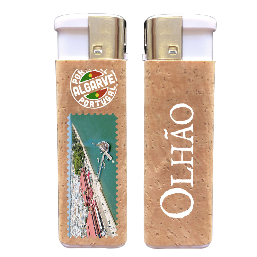 Lighter with cork