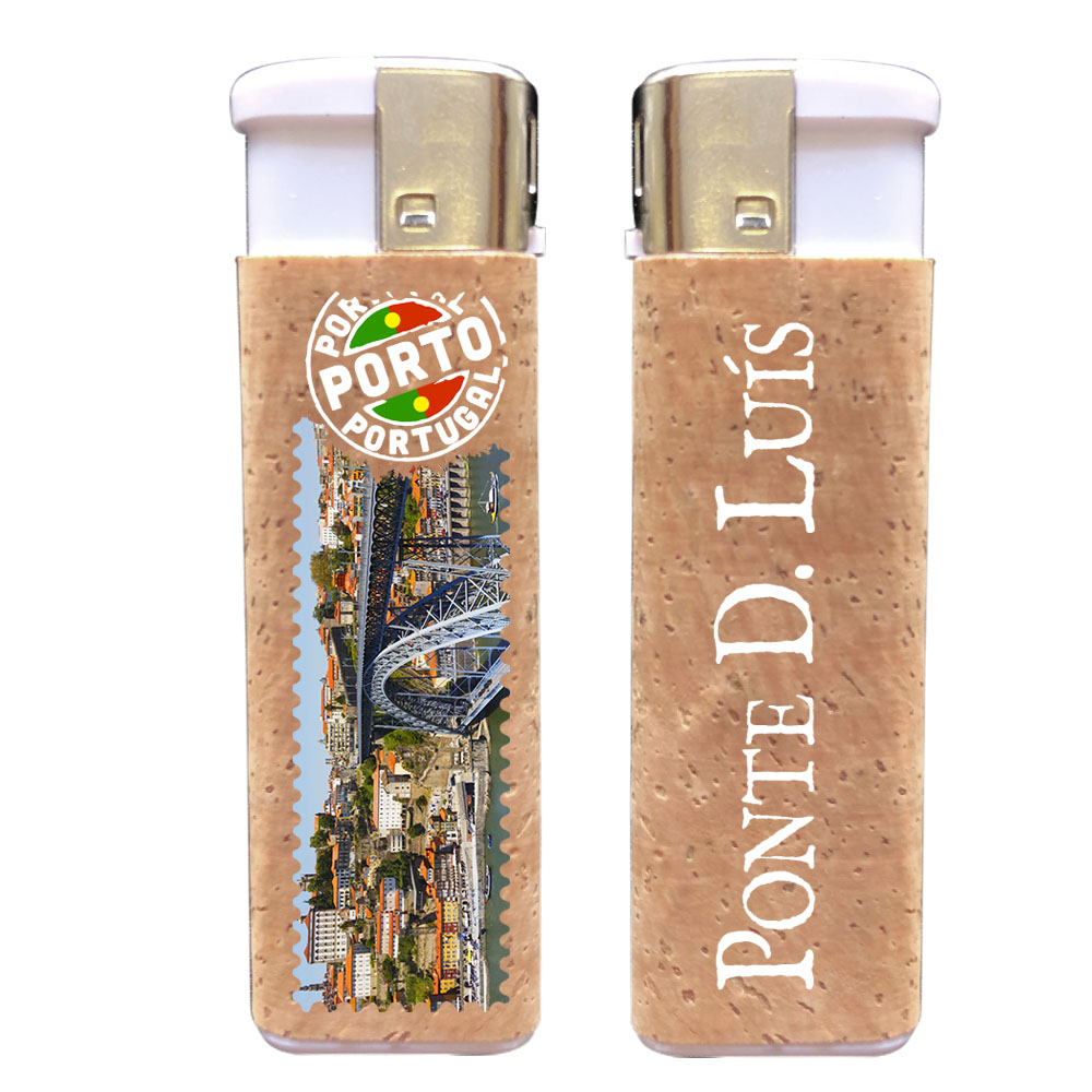 Lighter with cork