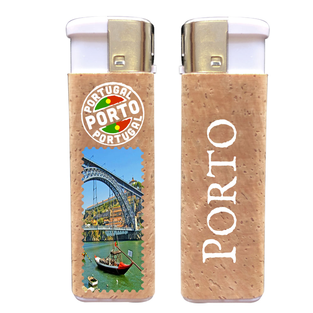 Lighter with cork