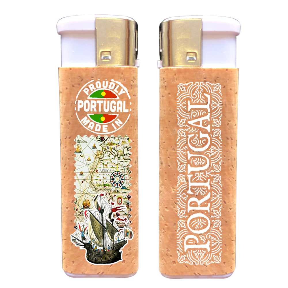 Lighter with cork