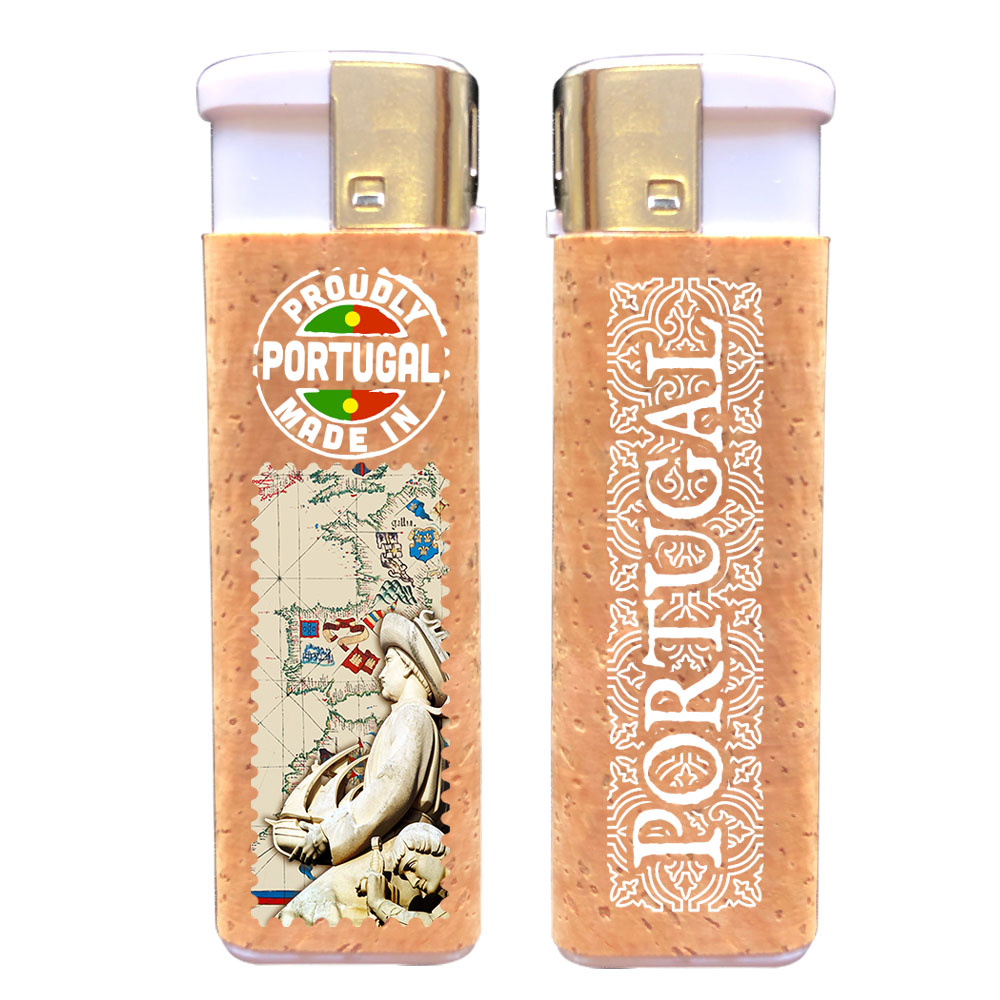 Lighter with cork