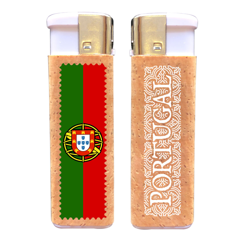 Lighter with cork