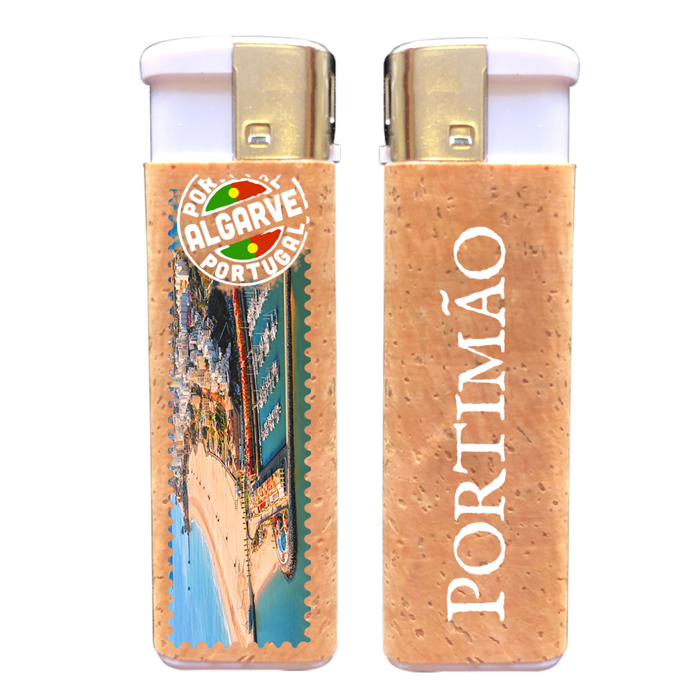 Lighter with cork