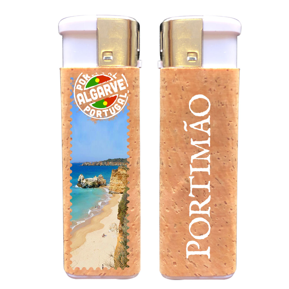 Lighter with cork