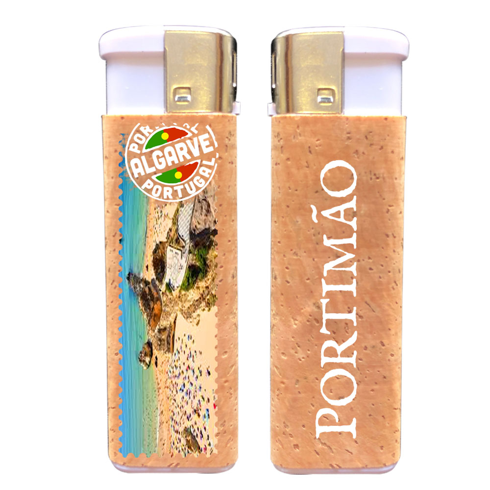 Lighter with cork