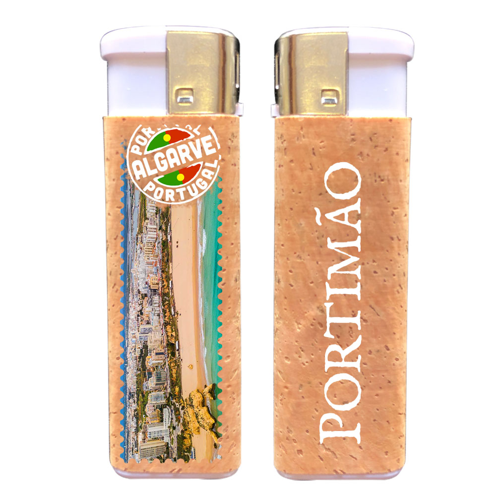 Lighter with cork