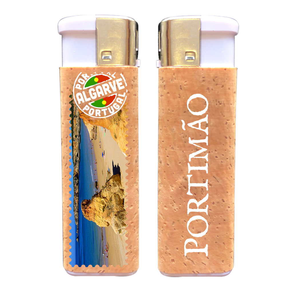 Lighter with cork