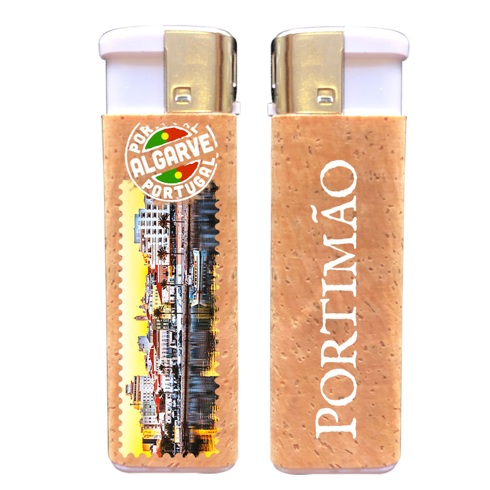 Lighter with cork