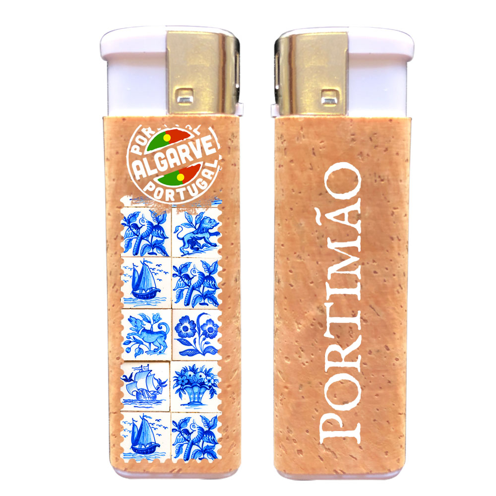 Lighter with cork