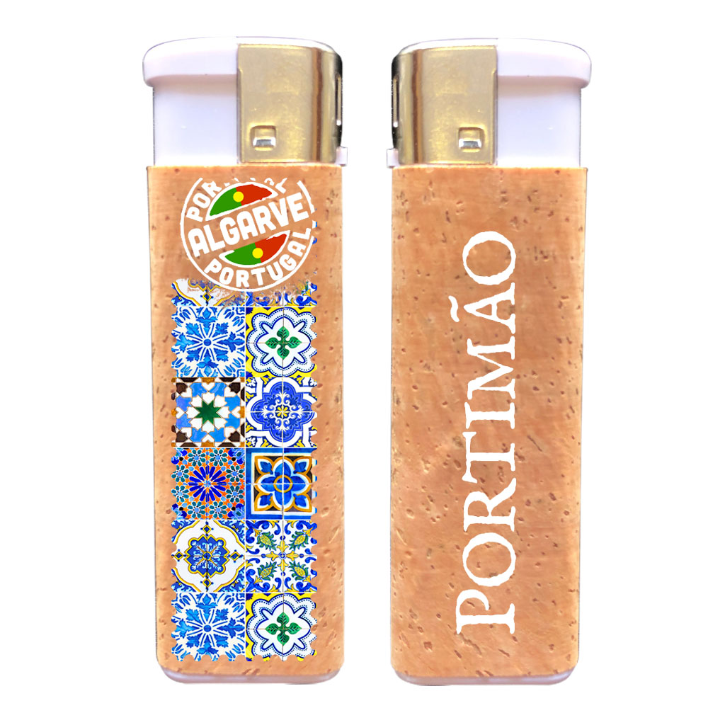 Lighter with cork