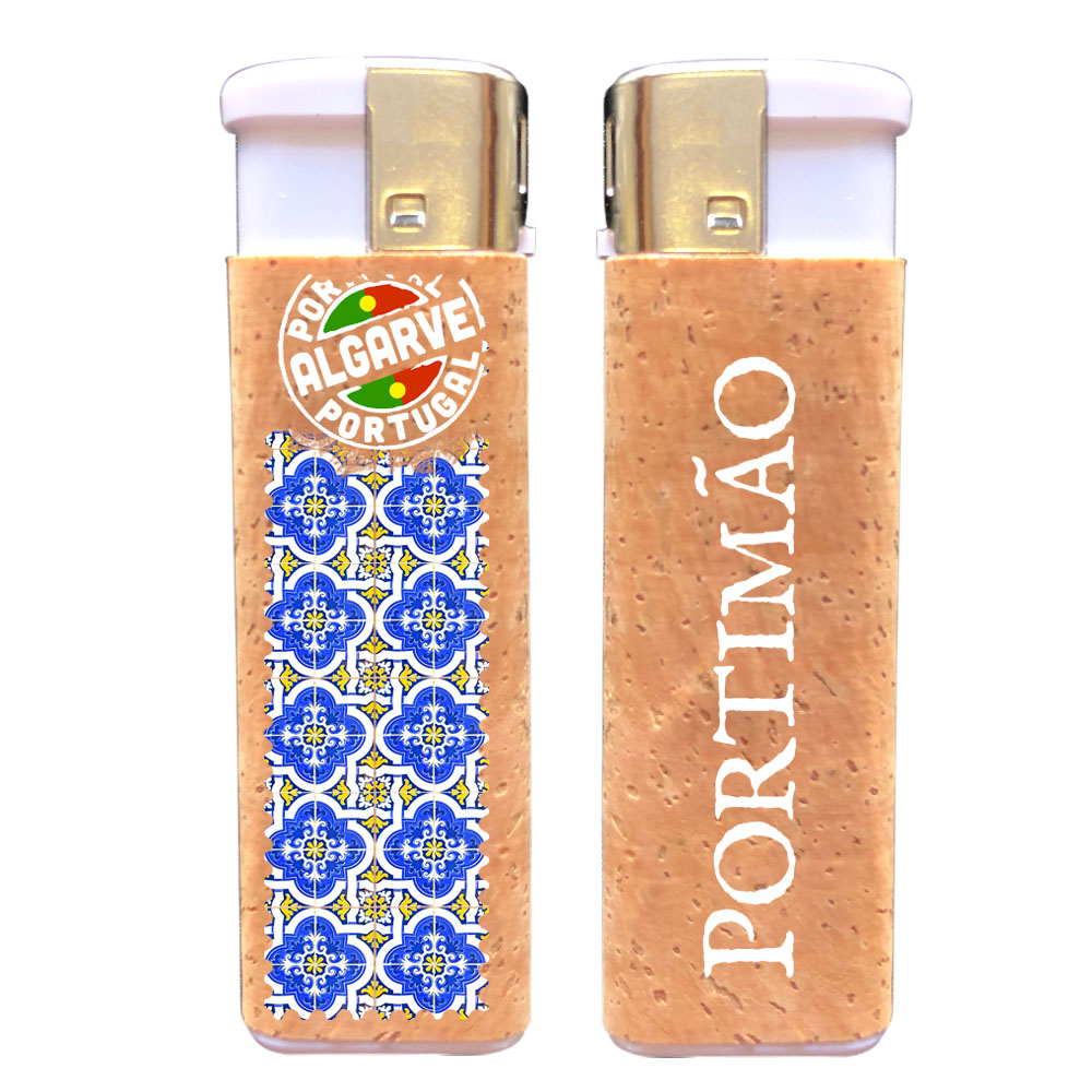 Lighter with cork
