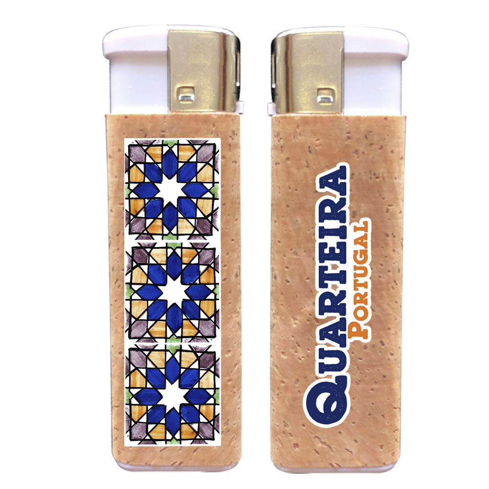 Lighter with cork