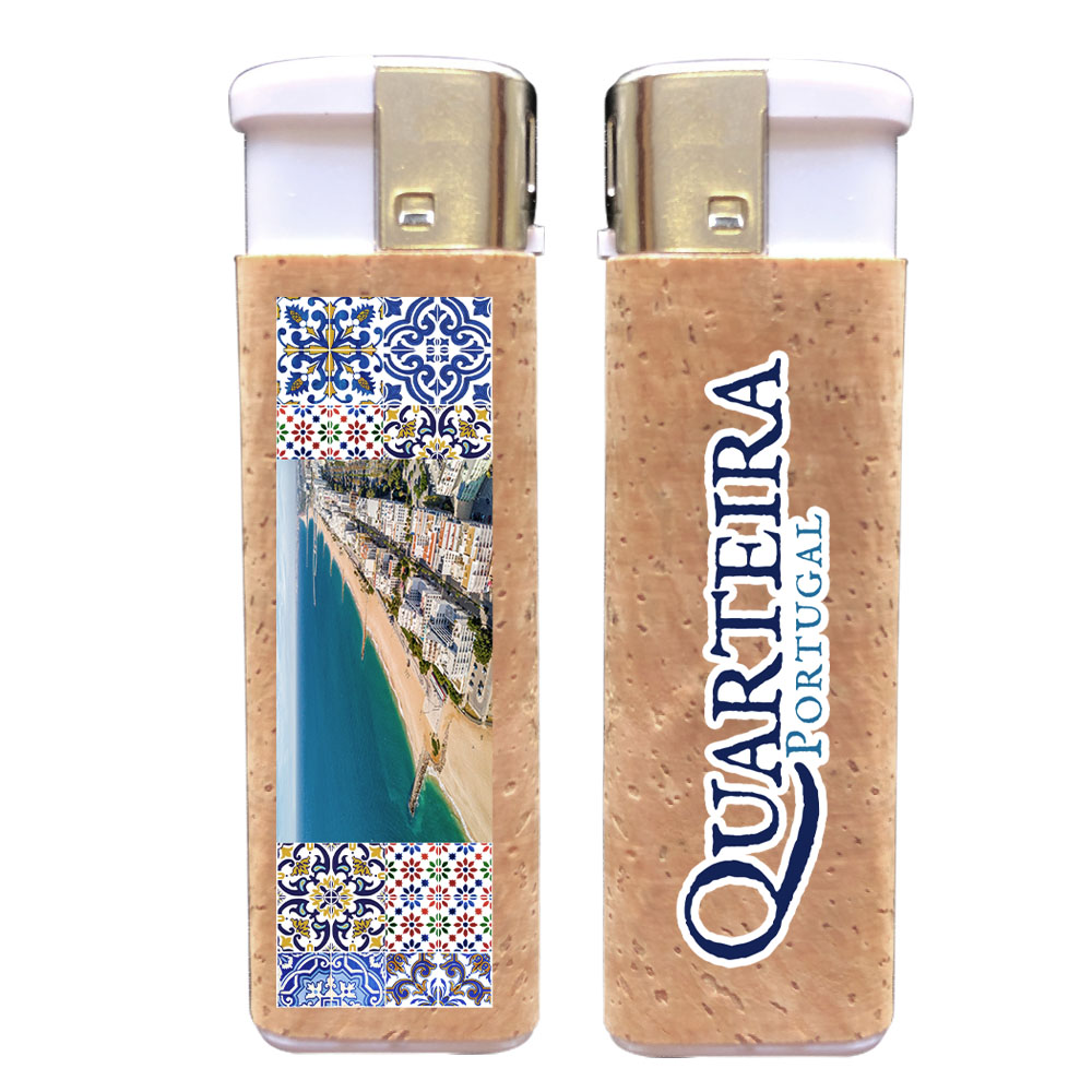 Lighter with cork