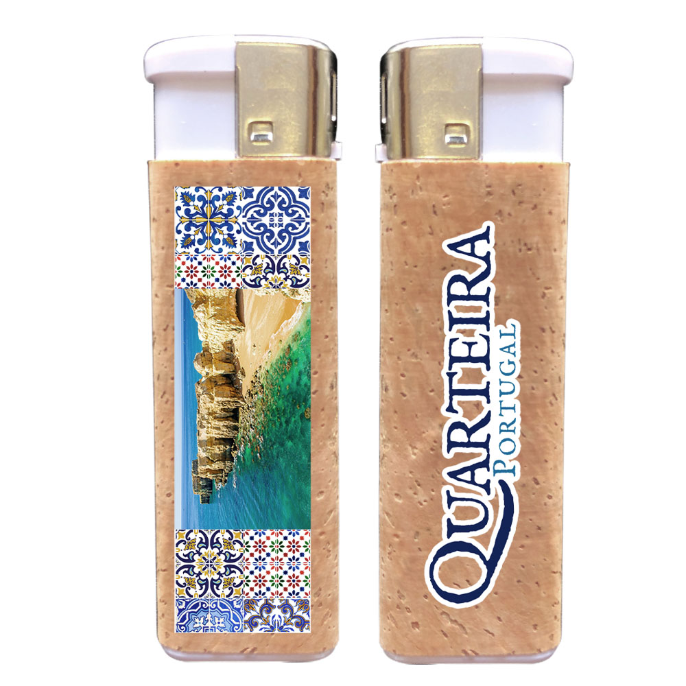 Lighter with cork