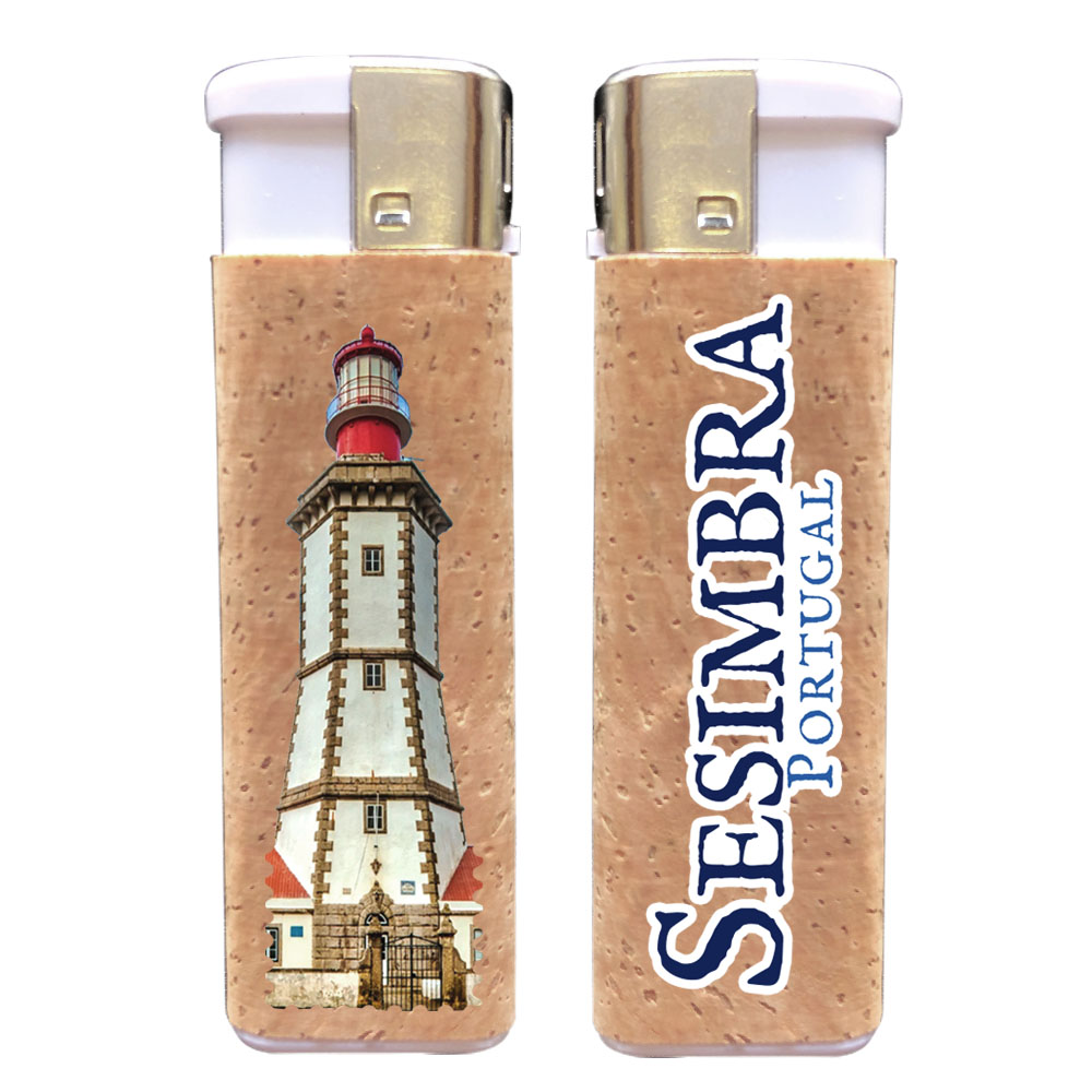 Lighter with cork
