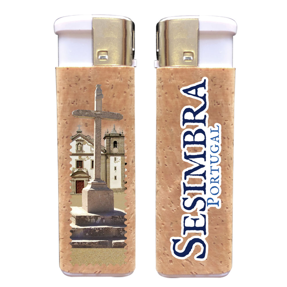 Lighter with cork