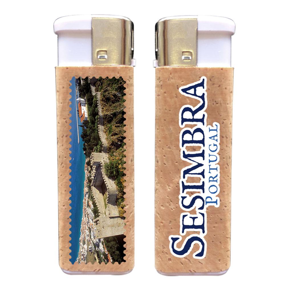 Lighter with cork