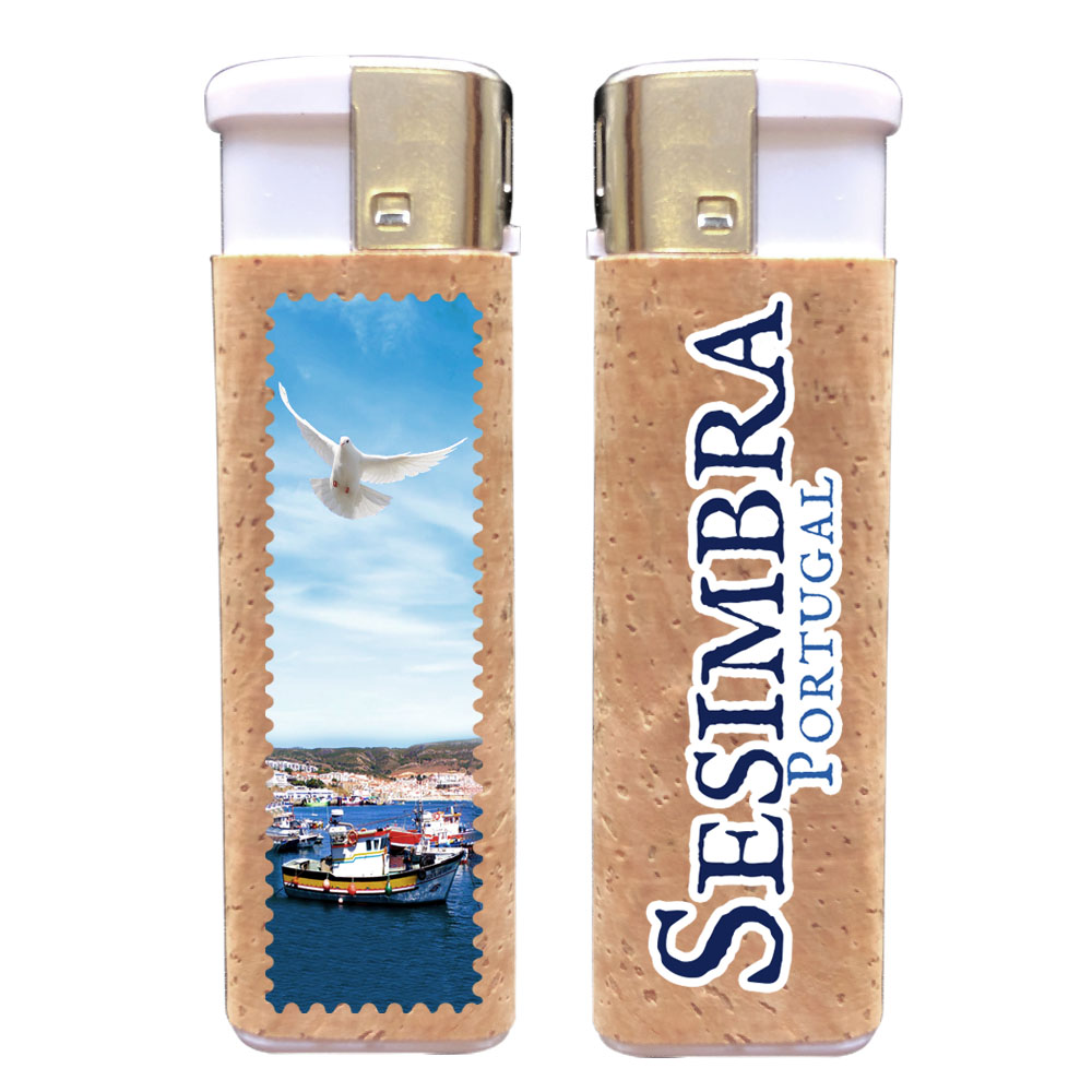 Lighter with cork