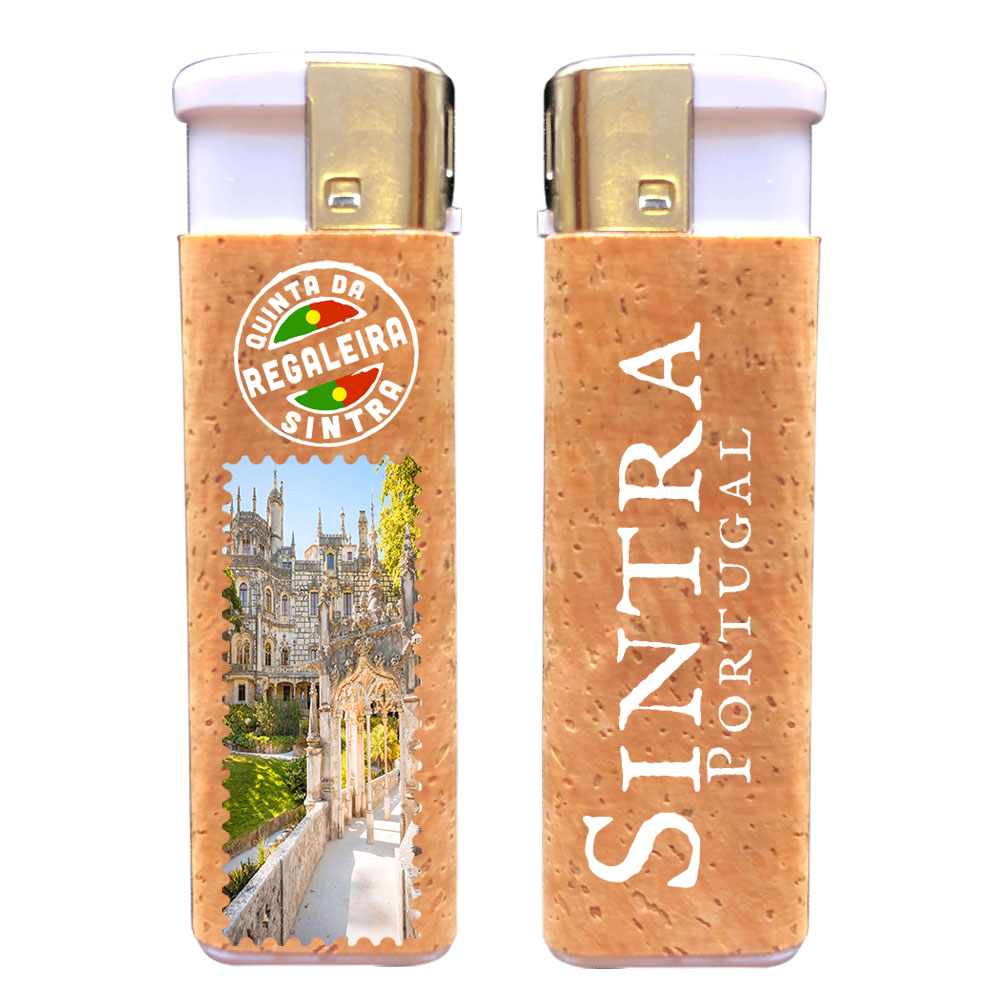 Lighter with cork