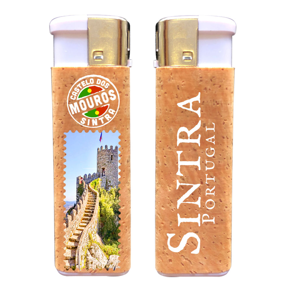 Lighter with cork