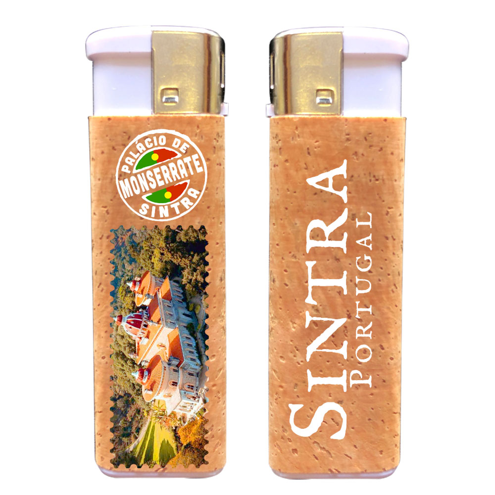 Lighter with cork