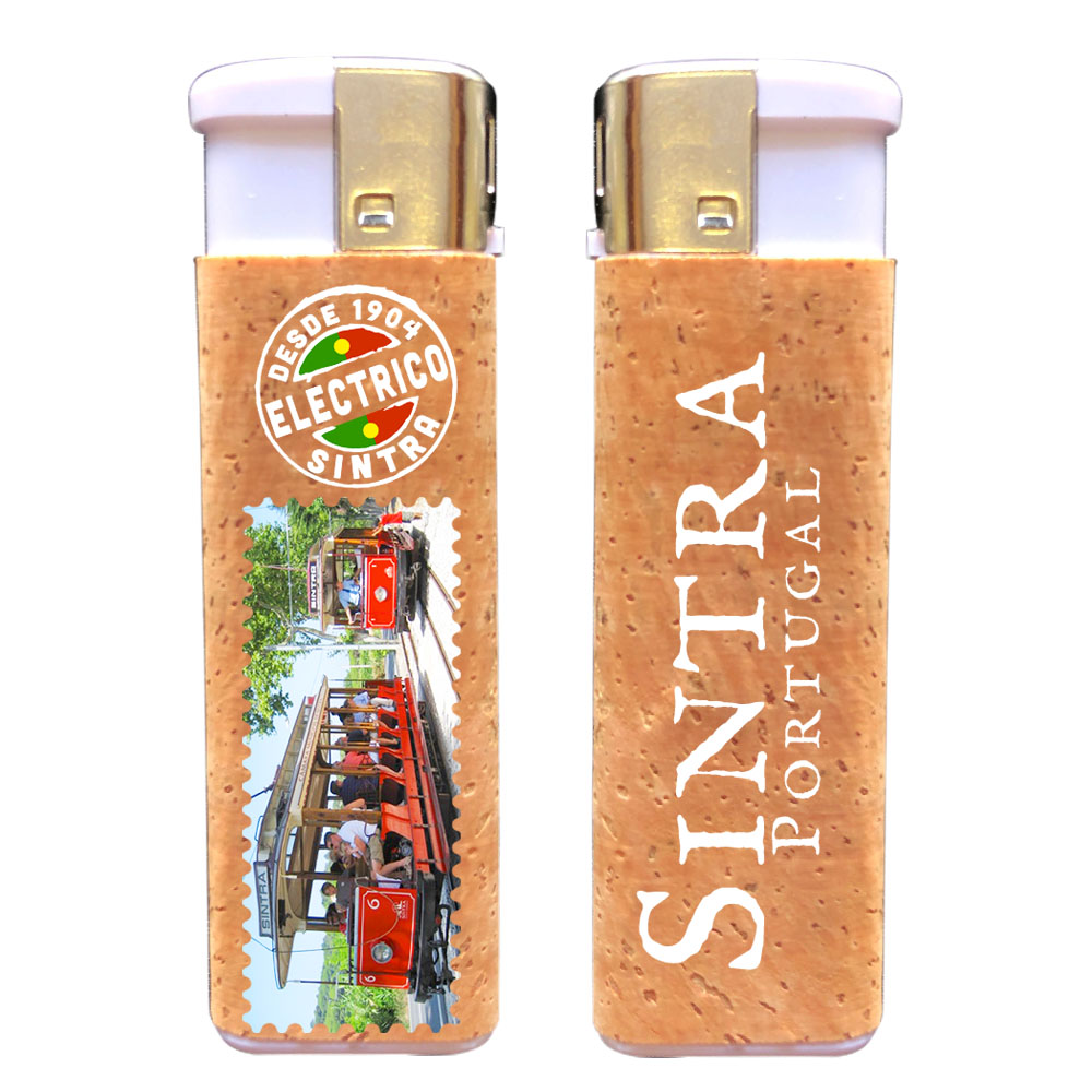 Lighter with cork