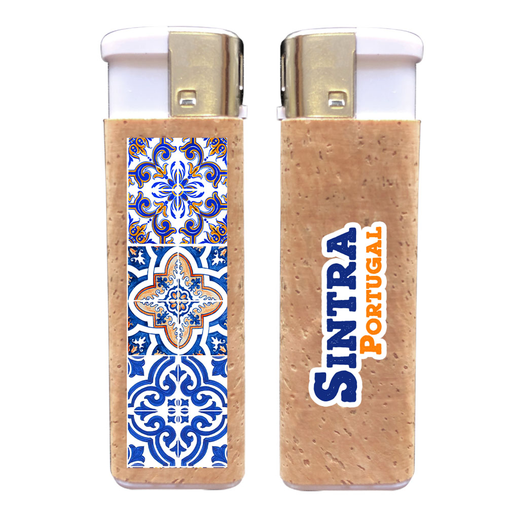 Lighter with cork