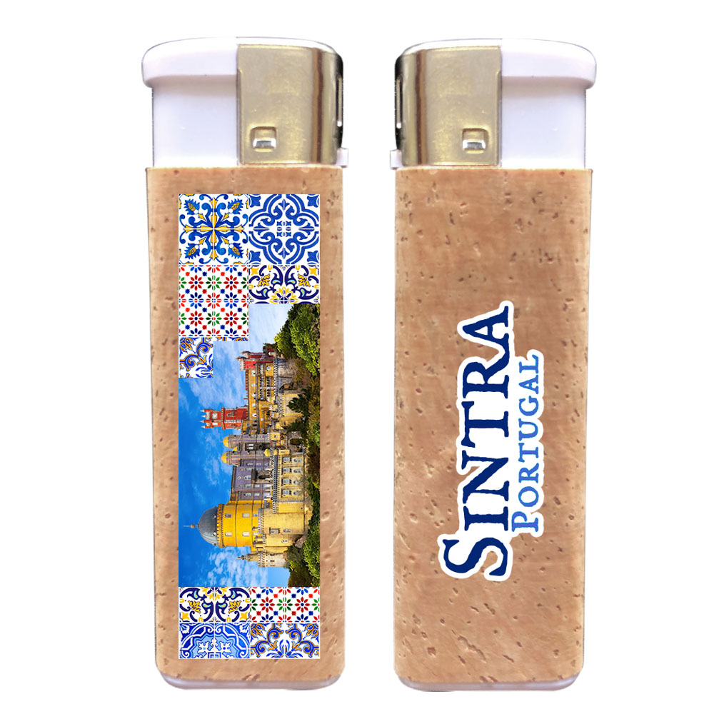 Lighter with cork