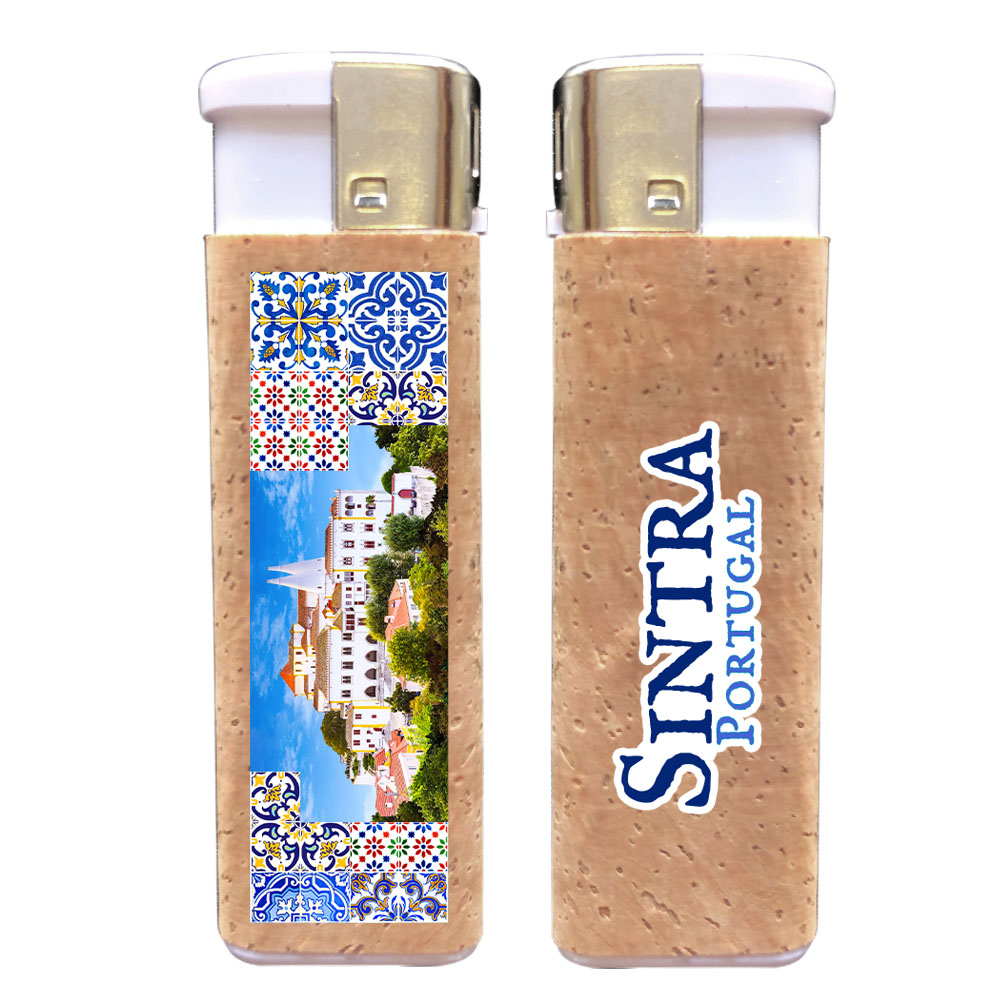 Lighter with cork