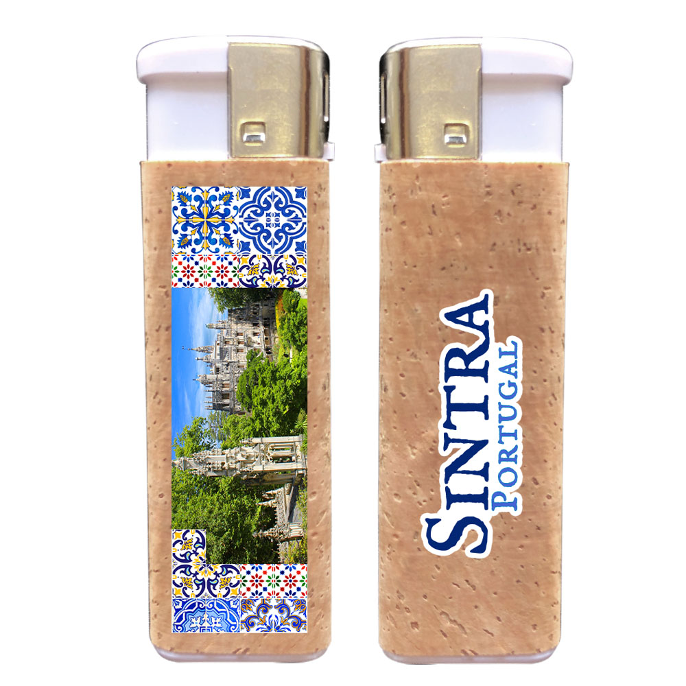 Lighter with cork
