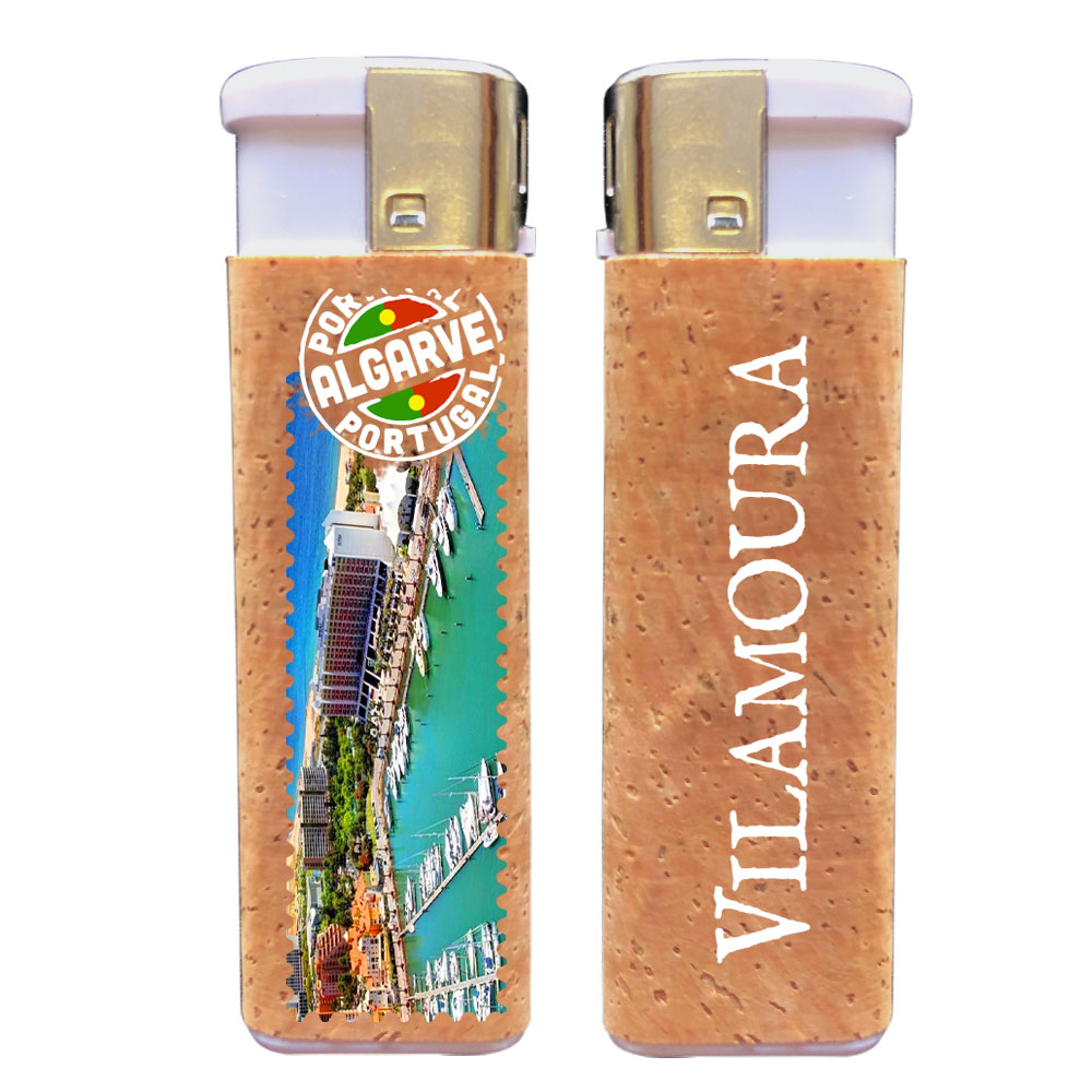Lighter with cork