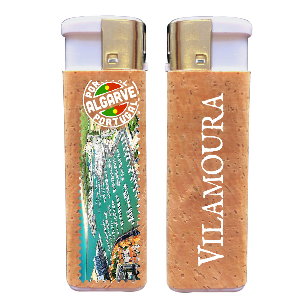 Lighter with cork