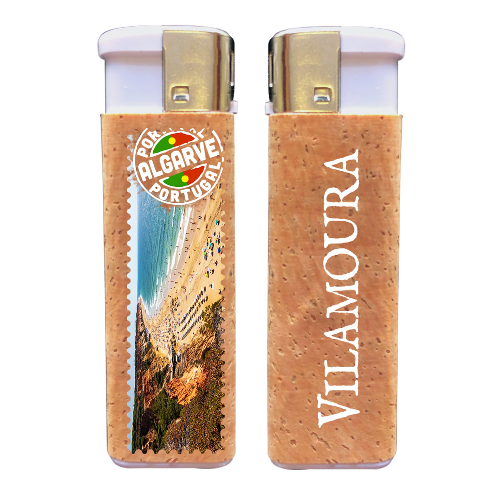 Lighter with cork