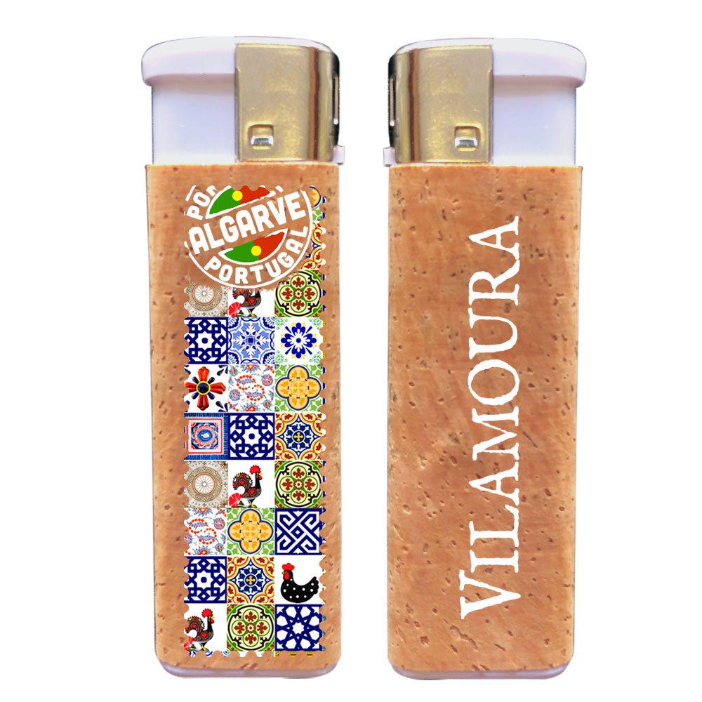 Lighter with cork