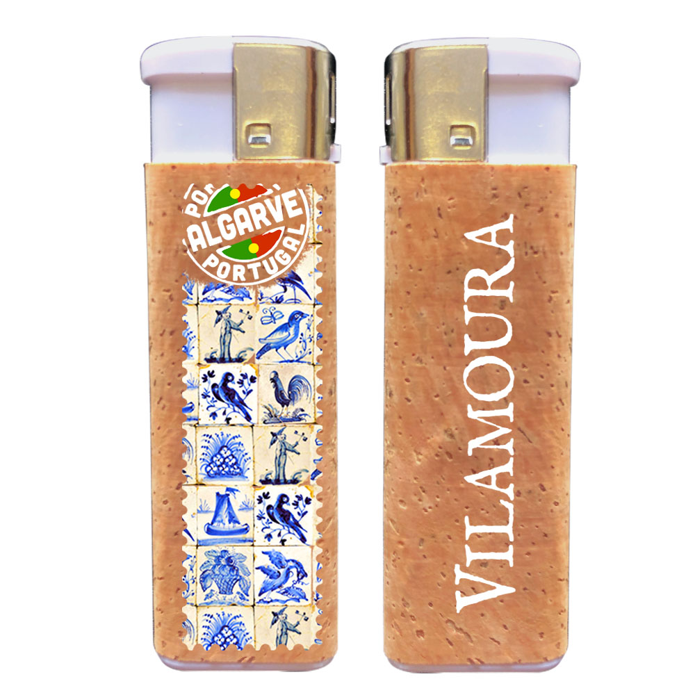 Lighter with cork