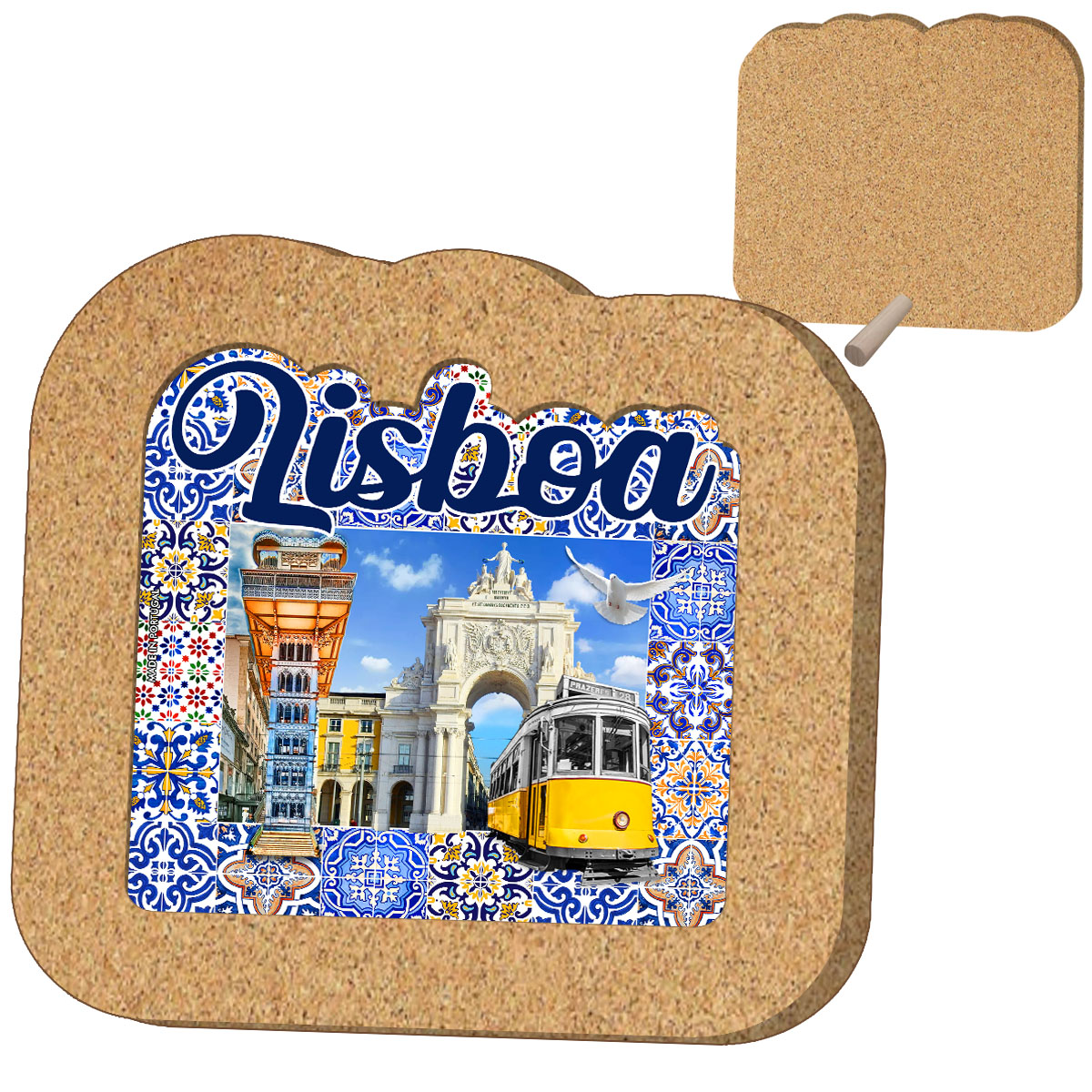 Board with Cork Frame