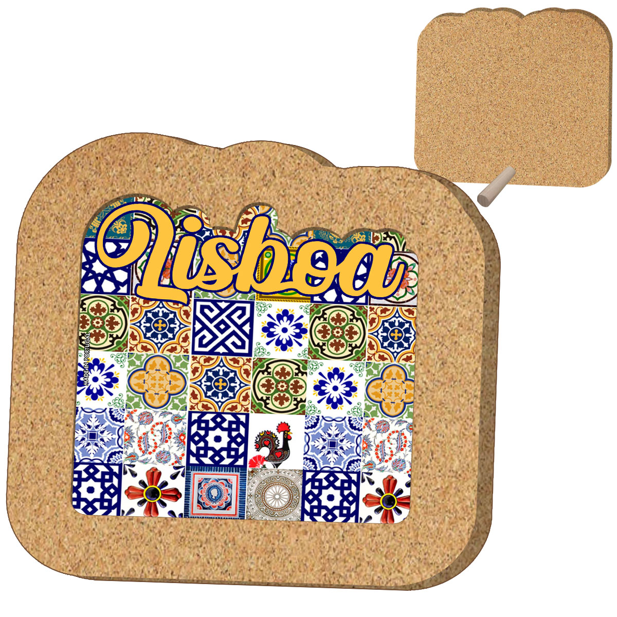 Board with Cork Frame