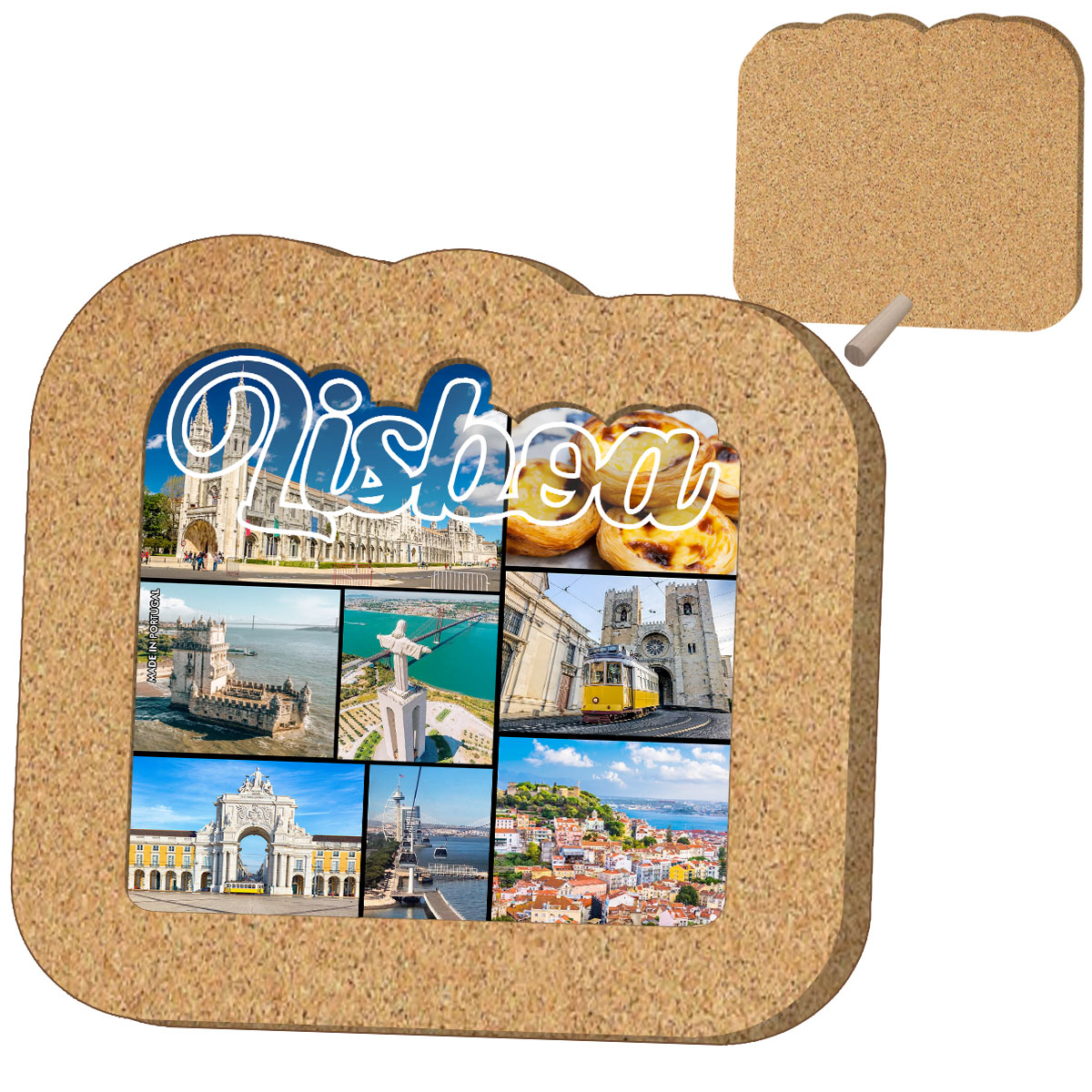 Board with Cork Frame