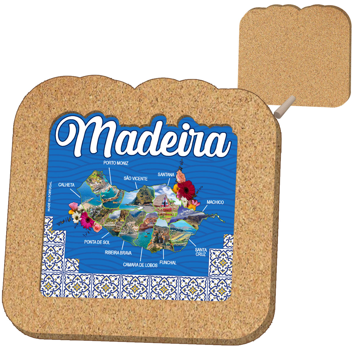 Board with Cork Frame