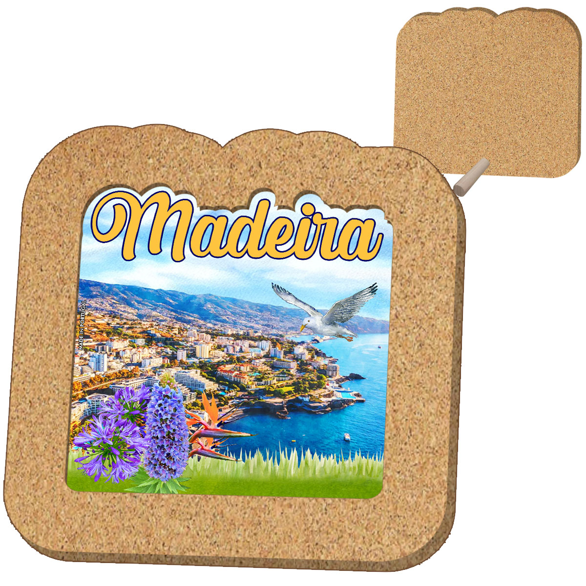 Board with Cork Frame